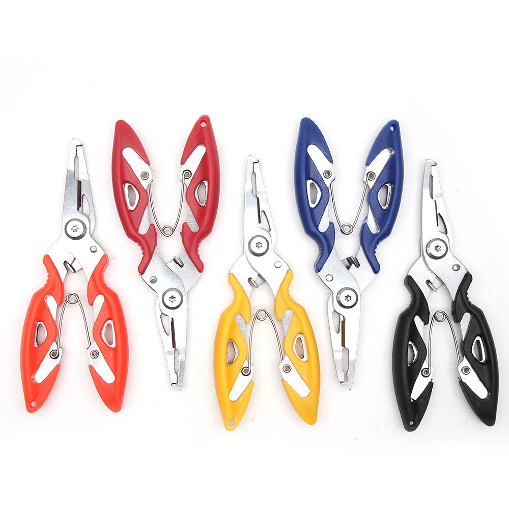 Fishing Pliers Fishing Pliers Saltwater Braid Cutters, Aluminum Alloy  Scissors Hook, Gifts for Fish Line Cutting Boat Fly Ice Fishing Accessories  Fishing Gear, Accessories (Color : Blue Silver) : : Sports 